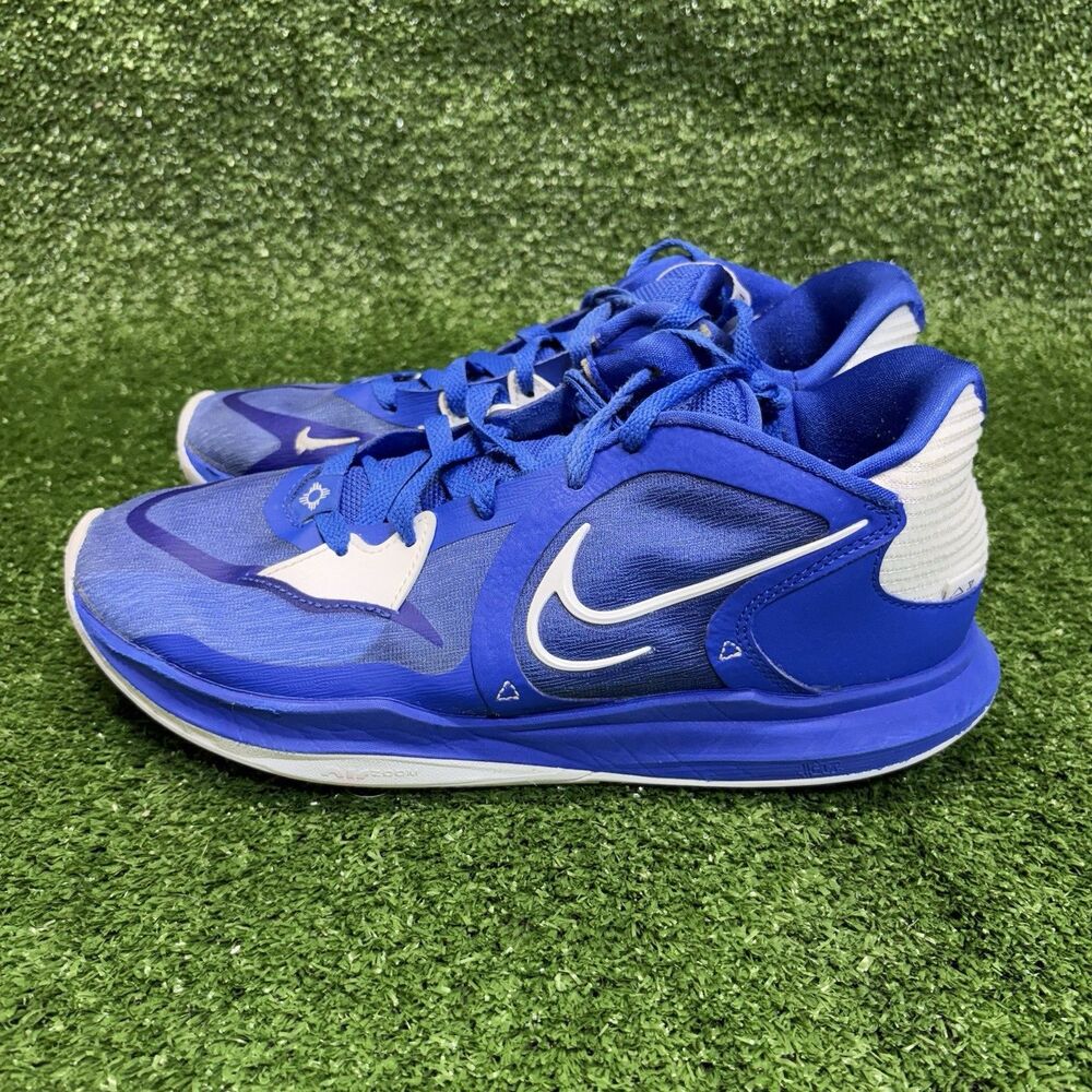 Nike Men's Kyrie Low 5 TB Sneakers Size 9 Game Royal Blue White DO9617-401
